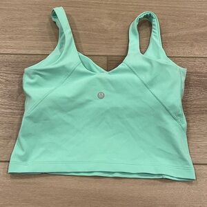 lululemon athletica Mint Green Tank Top